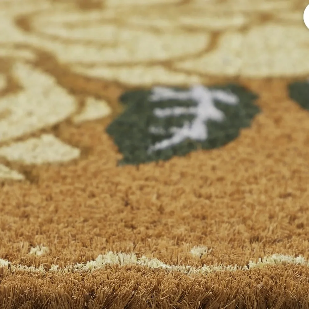 My Texas House Multi Dainty Rose Outdoor Coir Mat, 30